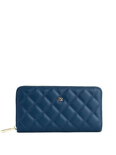 GUNAS New York Uptown Quilted - Navy Zipper Wallet product