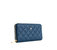 Uptown Quilted - Navy Zipper Wallet