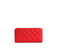 Uptown Quilted - Red Zipper Wallet - Red