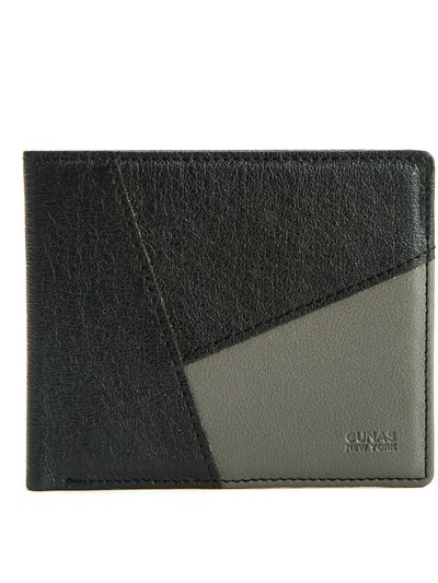 GUNAS New York Woody - Gray Vegan Leather Wallet for Men product
