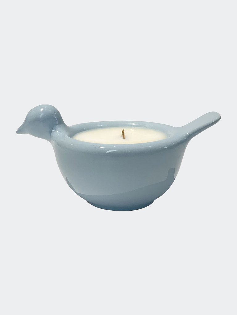 Bird-Shapped Candle - Light Blue - Light Blue