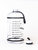 Gallon Water Bottle with Straw- BPA Free - 128 oz - Transparent Black