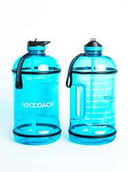 Gallon Water Bottle with Straw- BPA Free - 128 oz