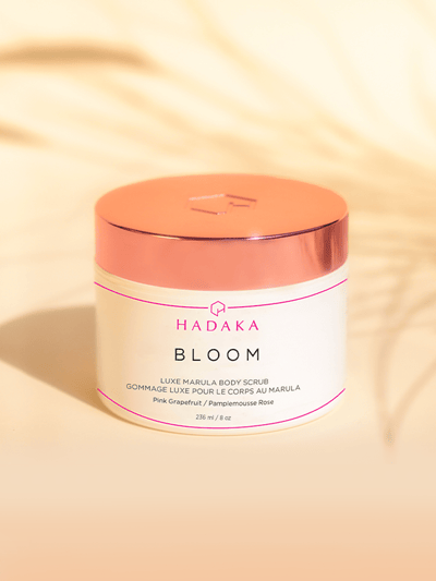 HADAKA BEAUTY Bloom Luxe Moisturizing Body Scrub product