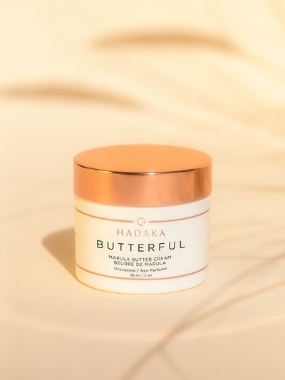 HADAKA BEAUTY Butterful Super Moisturizing Marula Body Butter - Unscented product