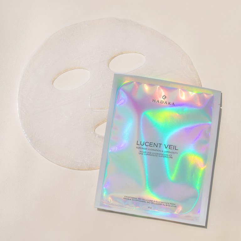 LUCENT VEIL Exceptional Biocellulose Beta-Glucan Face Mask