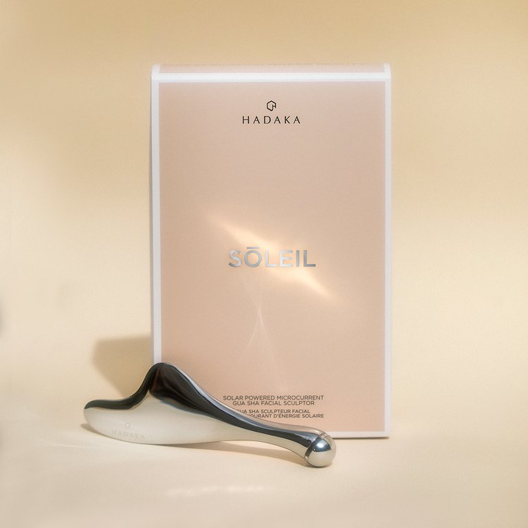 SŌLEIL Solar Powered Microcurrent Gua Sha Facial Sculptor