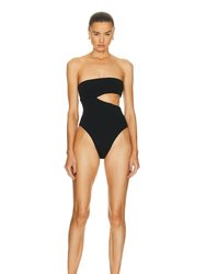 Crepe Renata Swimsuit - Black