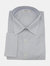 Hamilton Men's Blue / Grey White Stripe Dress Shirt Casual Button-Down - 52-18.5 - Blue / Grey / White