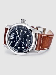 Khaki Field Automatic 42mm Calf Leather Watch