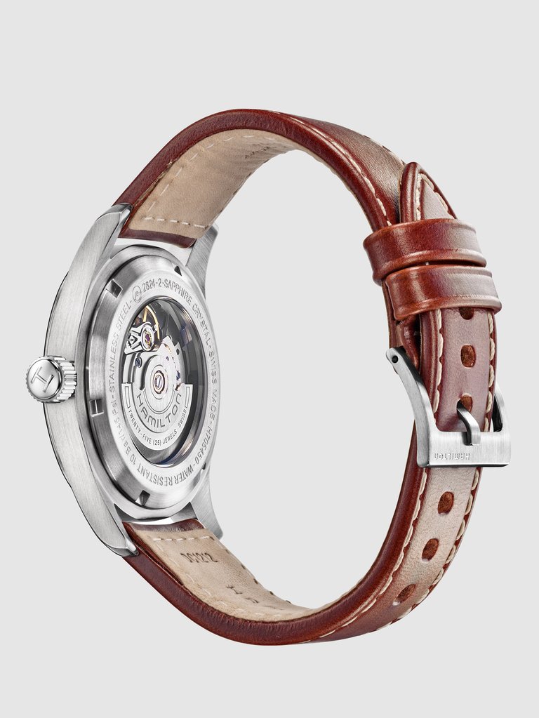 Khaki Field Automatic 42mm Calf Leather Watch