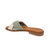 Aglaya Leather Flat Sandal