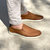 Sam Leather And Suede Moccassins - Brown