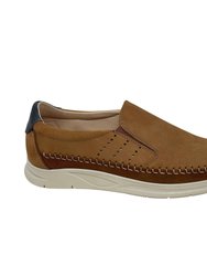 Sam Leather And Suede Moccassins - Brown - Brown