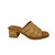 Turan leather heeled sandal - Camel