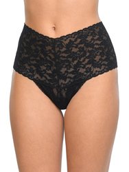 2 Pack Retro Lace Thong