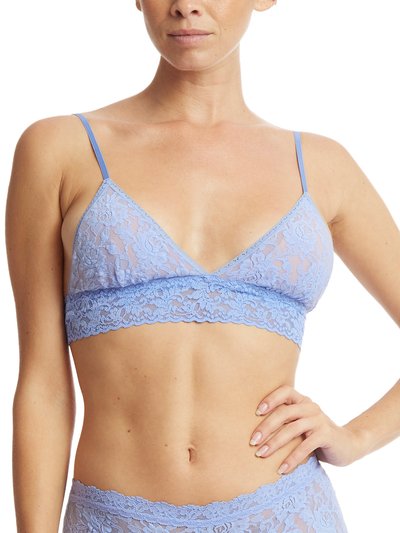 Hanky Panky Signature Lace Padded Triangle Bralette Cool Water Blue product