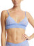 Signature Lace Padded Triangle Bralette Cool Water Blue - Cool Water Blue