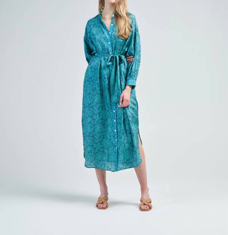 Sierra Dress In Nispero Jade