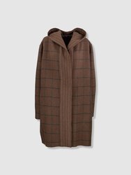 Women's Reversible Oversized Wool Coat