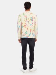 Tie Dye Crewneck Cashmere Sweater