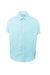 Cotton Basic Short Sleeved Shirt - Ocean Air