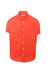 Cotton Basic Short Sleeved Shirt - Coral Reef