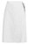 Wrap style Linen Skirt - White