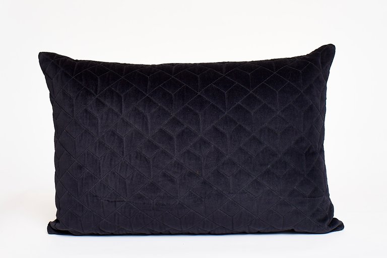 Geometric Cross Stitch Throw Pillow