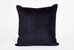 Geometric Cross Stitch Throw Pillow - Black