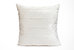Tilted Square Fish Scale Design Throw Pillow - Cream