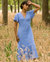 Harper Courtyard Dress - Cornflower Blue