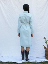 Sage Essential Shirt Dress