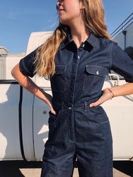 Sage Utility Jumpsuit