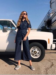 Sage Utility Jumpsuit