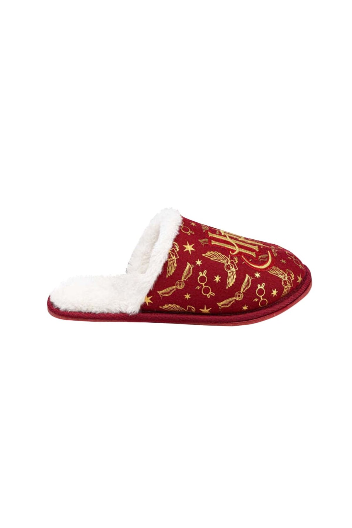 Harry Potter Girls Embroidered Slippers - Red - 1 Little Kid