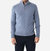 Men's High Neck Pullover In Light Blue - Light Blue