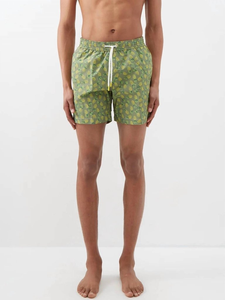 Men'S Swim Trunks - Military