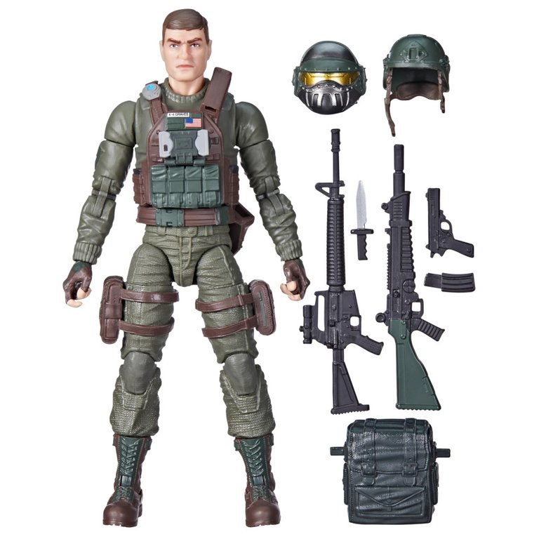 6" G.I. Joe Classified Series Robert Grunt Graves 87 Action Figure