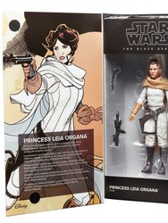6 inch Star Wars The Black Series Princess Leia Organa Action Figure