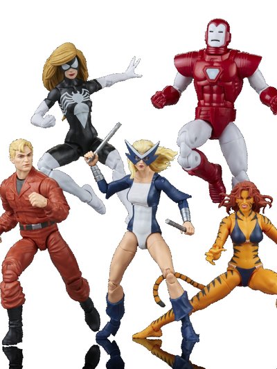 Hasbro 6" Marvel Legends Series The West Coast Avengers (60th Anniversary) Action Figures product