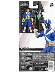 6" Power Rangers Lightning Collection Lightspeed Rescue Blue Ranger Action Figure