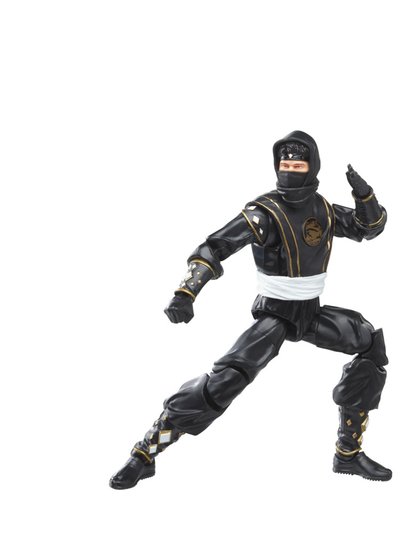 Hasbro 6" Power Rangers Lightning Collection Mighty Morphin Ninja Black Ranger Action Figure product