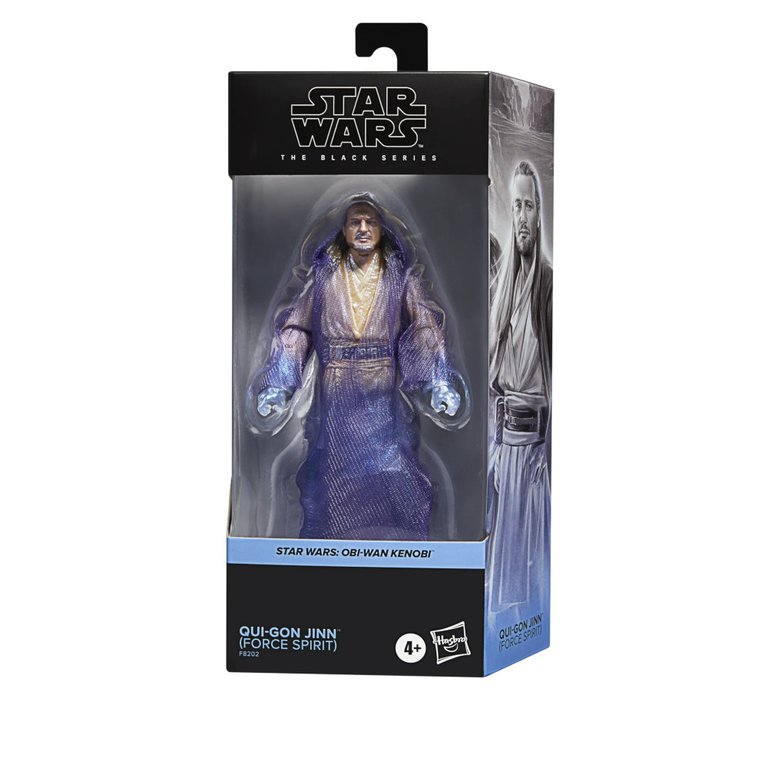 6" Star Wars The Black Series Qui-Gon Jinn (Force Spirit) Action Figure