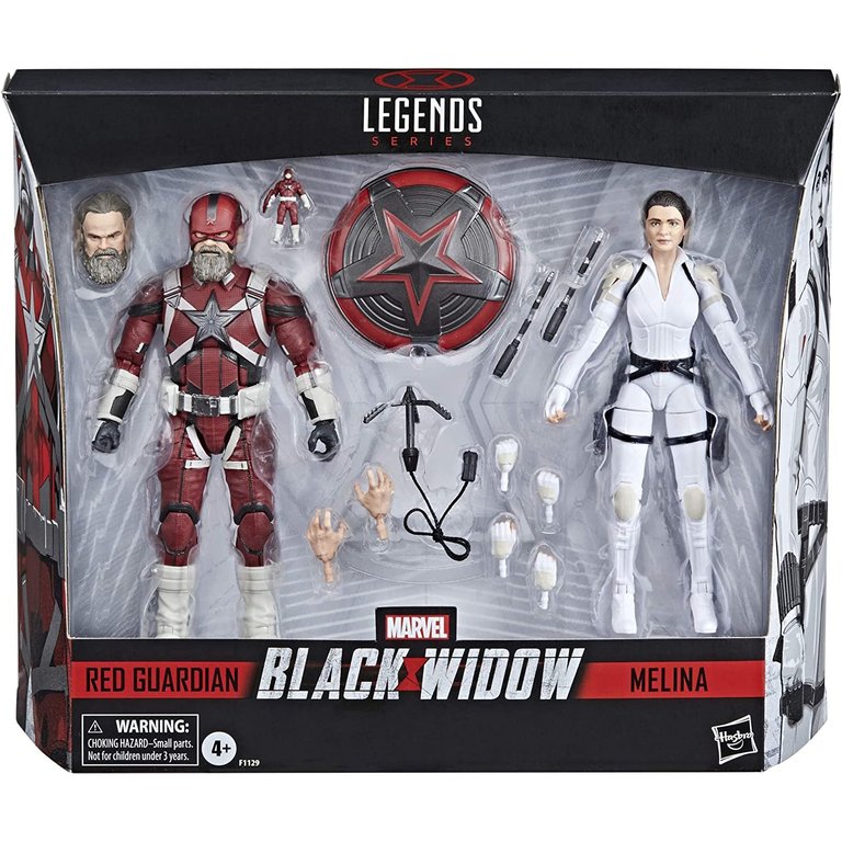 Avengers Marvel Legends Series 6" Scale Red Guardian & Melina Vostkoff Figure 2-Pack