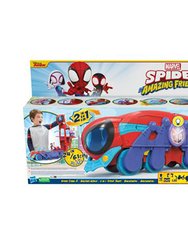 Marvel Spidey And His Amazing Friends Spider Crawl-R Deluxe Playset