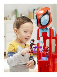 Marvel Spidey And His Amazing Friends Spider Crawl-R Deluxe Playset