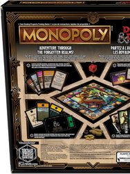 Monopoly Dungeons & Dragons: Honor Among Thieves Game, Inspired by The D&D Movie, Monopoly D&D Board Game For 2-5 Players