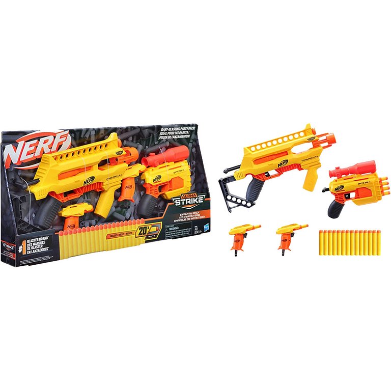 Nerf Alpha Strike Infantry Blaster Pack