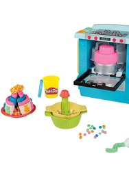 Play-Doh Kitchen Creations Rising Cake Oven Bakery Playset